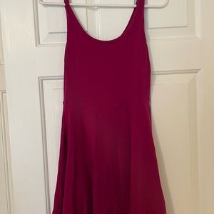 Cranberry mini dress. Size Small